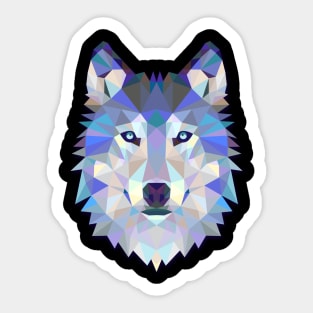 Wolf Artwork Sticker